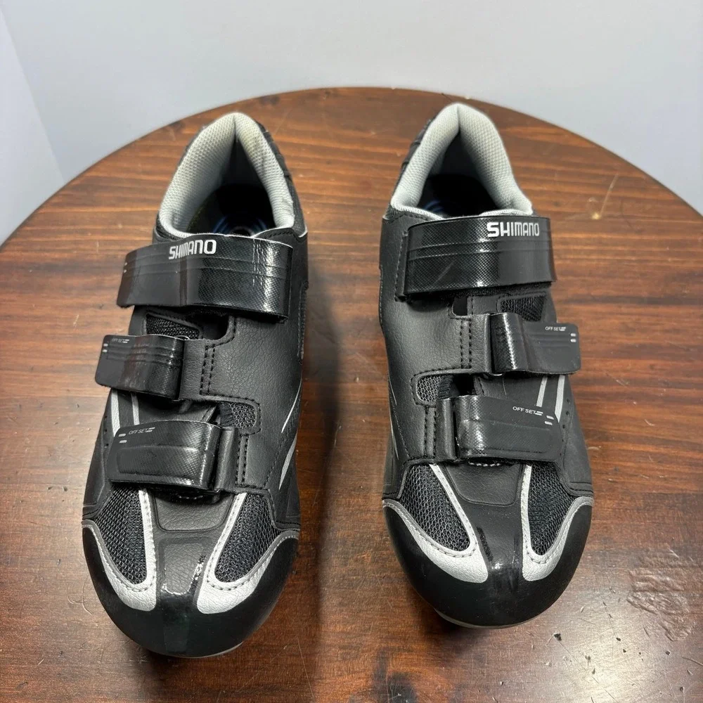 Shimano Dynalast Cycling Pedaling Dynamics Shoes‎ Mens Size 8.3 Black SH-R078L